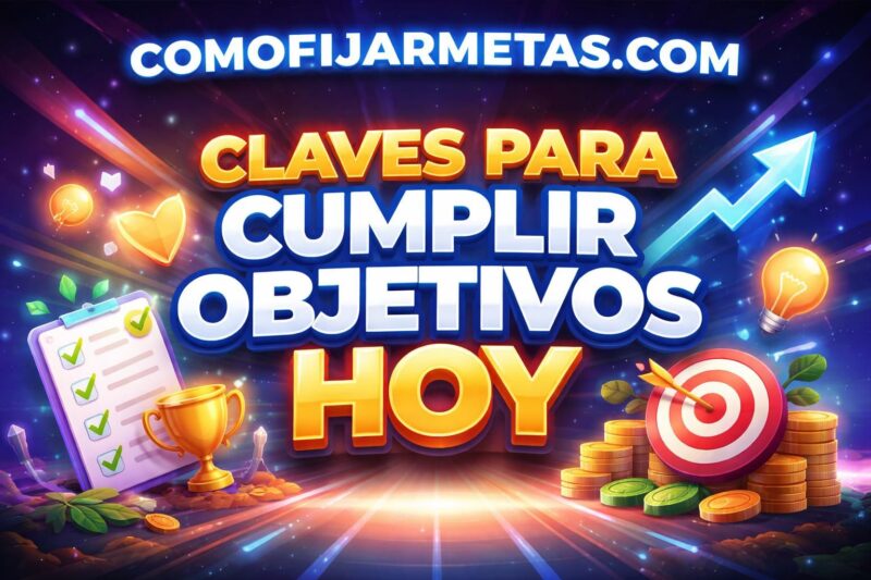 Claves para Cumplir Objetivos Hoy