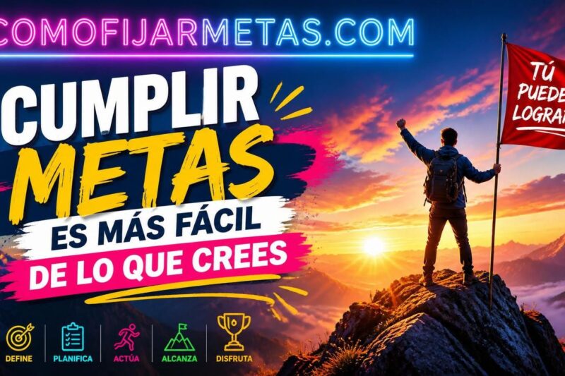 Cumplir metas es más fácil de lo que crees