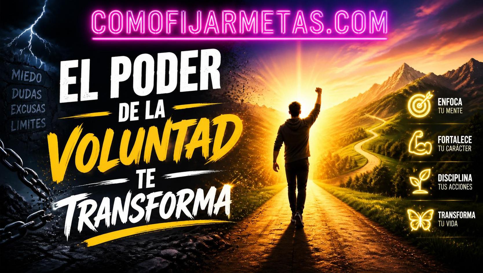 Claves para usar el poder de la voluntad