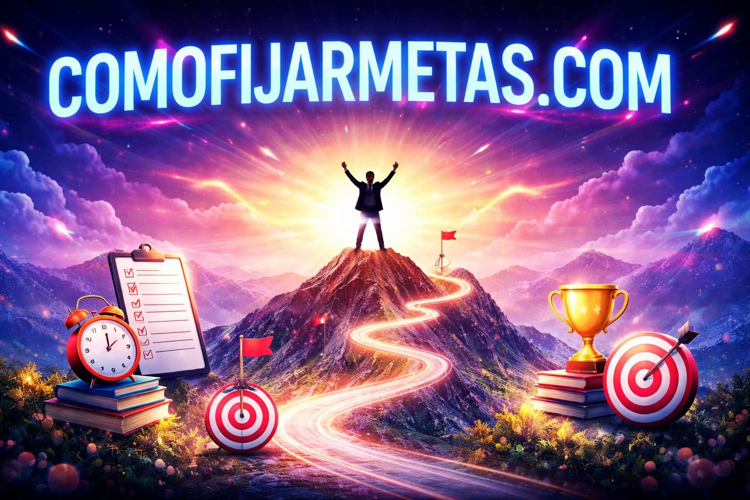 Establecer metas es el primer paso.